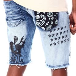 R3BEL Shorts - Wild Rebel Denim - Dark Indigo - 621-951 Shop All