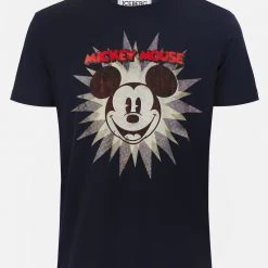 Shop All Iceberg T-Shirt - Starburst Mickey Mouse - Black