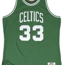 Mitchell & Ness Jersey - Boston Celtics Road Larry Bird 33 - Green And White - SMJYGS18142