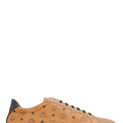 Shop All MCM Men Shoes - Terrain Lo Sneakers - Cognac - MEXBAMM03CO
