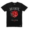 Hasta Muerte T-Shirt - Muerte Scorpion Rose - Black