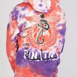 Shop All Politics Hoodie - Mikan Tie Dye Zip Up - Purple And Multi - MIKAN351 9 Shop All Politics Hoodie - Mikan Tie Dye Zip Up - Purple And Multi - MIKAN351