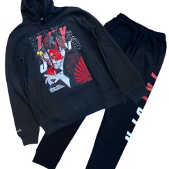 Iro-ochi Sweatsuit - TKY Futurism - Black - 33732 Shop All