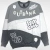 Outrank Sweater - Stay Cool - White/Grey Shop All