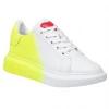 Shop All Love Moschino Women Shoes - White And Neon Green