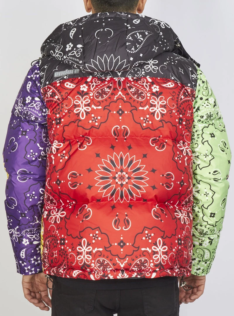 Endure Jacket - Puffer Bandana - Multi - 7015 5 Endure Jacket - Puffer Bandana - Multi - 7015