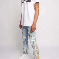 Locked & Loaded L+L Jeans - Revived - Bleached Blue - 001 New Arrivals