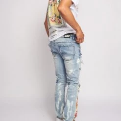 Locked & Loaded L+L Jeans - Revived - Bleached Blue - 001 New Arrivals