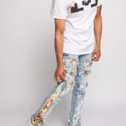 Locked & Loaded L+L Jeans - Revived - Bleached Blue - 001 New Arrivals