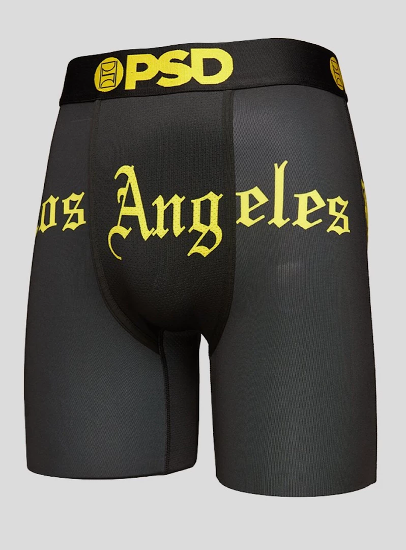Shop All PSD Underwear - LA Old English - Black - 121180007S 1 Shop All PSD Underwear - LA Old English - Black - 121180007S