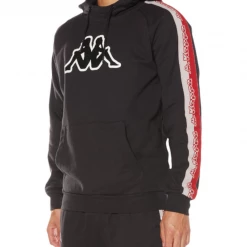 Kappa Sweatsuit - Logo Tape Dapet - Black Smoke - 33194WW