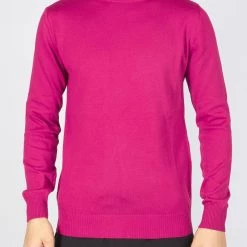 BUYERS CHOICE Shop All Buyer's Choice Sweater - Turtleneck Knit - Pink - T3409