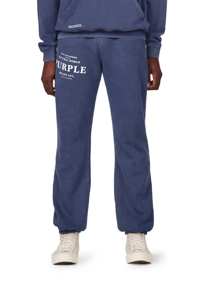 PURPLE-BRAND Shop All Purple Brand Sweatpants - Signs And Wonders Midnight 1 PURPLE-BRAND Shop All Purple Brand Sweatpants - Signs And Wonders Midnight
