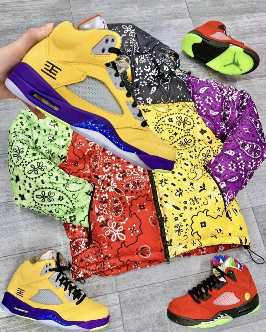 Endure Jacket - Puffer Bandana - Multi - 7015 8 Endure Jacket - Puffer Bandana - Multi - 7015