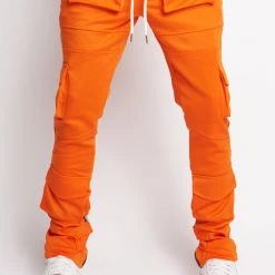 Politics Track Pants - Holman - Orange - 754 8 Politics Track Pants - Holman - Orange - 754