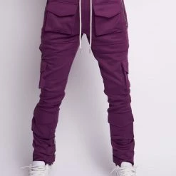 Politics Track Pants - Holman - Purple - 753 New Arrivals