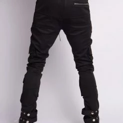 New Arrivals Politics Track Pants - Holman - Black - 751