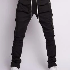 New Arrivals Politics Track Pants - Holman - Black - 751