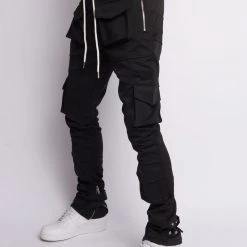 New Arrivals Politics Track Pants - Holman - Black - 751