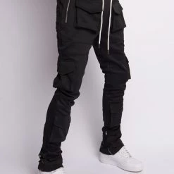 New Arrivals Politics Track Pants - Holman - Black - 751