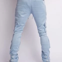 Politics Track Pants - Holman - Sky Blue - 752