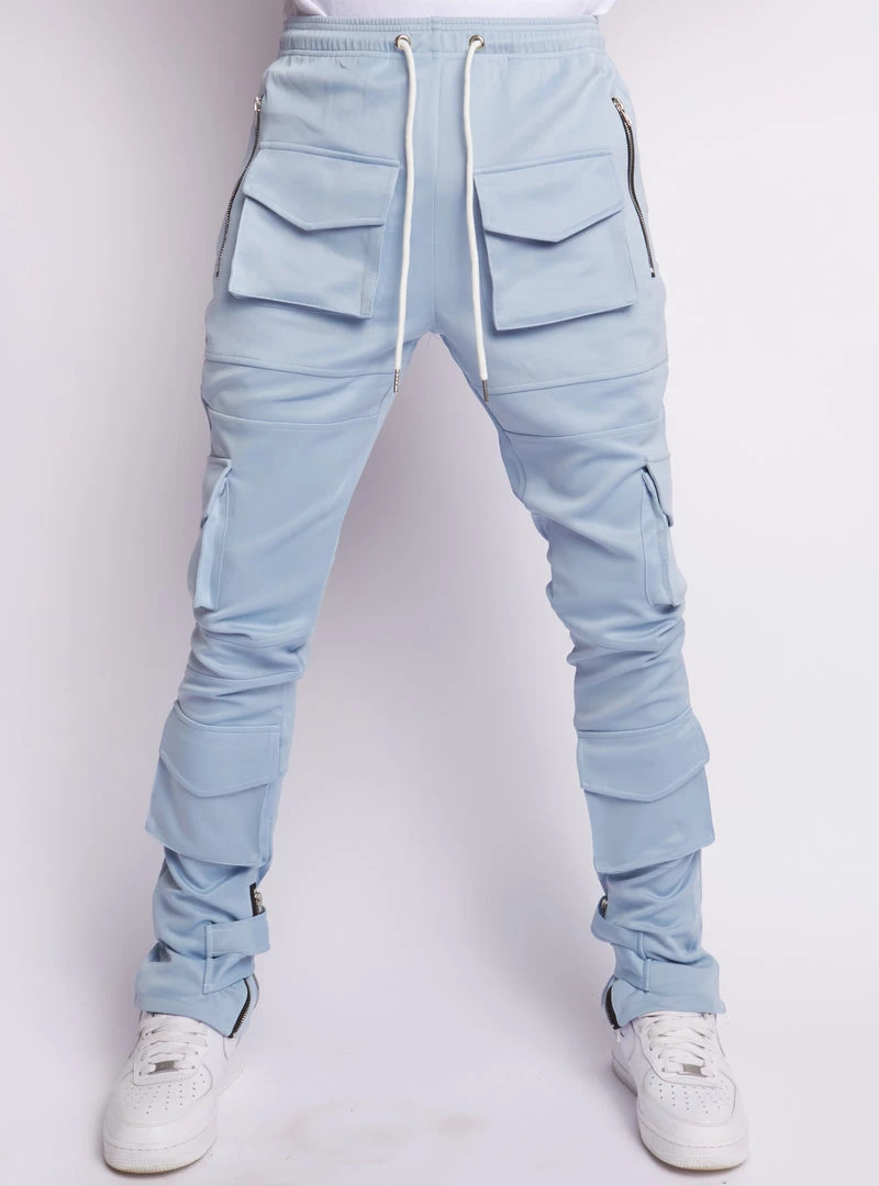 Politics Track Pants - Holman - Sky Blue - 752 3 Politics Track Pants - Holman - Sky Blue - 752