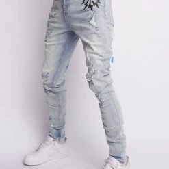 Politics Jeans - Holman - Light Blue Wash - 504 New Arrivals 6 Politics Jeans - Holman - Light Blue Wash - 504 New Arrivals