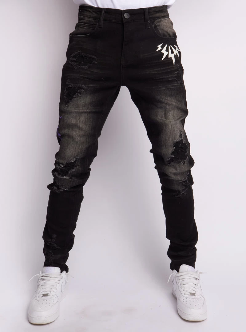 Politics Jeans - Holman - Black Wash - 502 New Arrivals 1 Politics Jeans - Holman - Black Wash - 502 New Arrivals