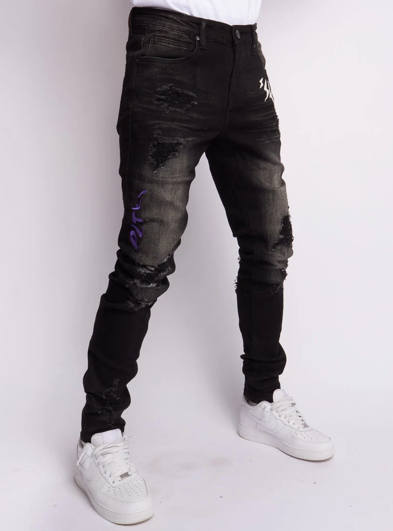 Politics Jeans - Holman - Black Wash - 502 New Arrivals 4 Politics Jeans - Holman - Black Wash - 502 New Arrivals