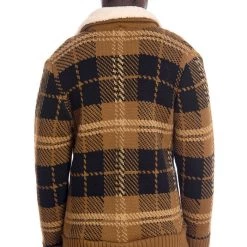 LCR Sweater - Knit - Camel And Black - 6465