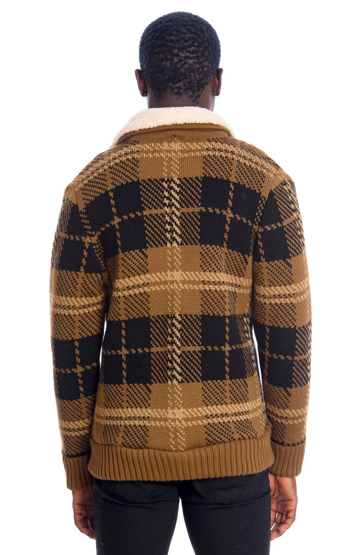 LCR Sweater - Knit - Camel And Black - 6465 2 LCR Sweater - Knit - Camel And Black - 6465