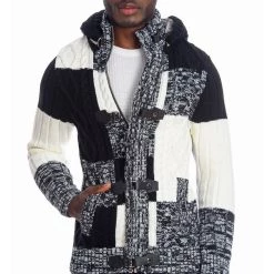 LCR Sweater - Knit - Black And Ecru - 6590 Shop All