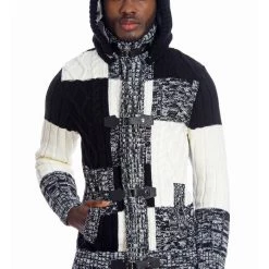 LCR Sweater - Knit - Black And Ecru - 6590 Shop All