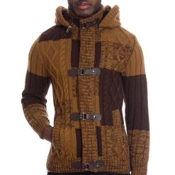 LCR Sweater - Knit - Camel And Brown - 6590 Shop All