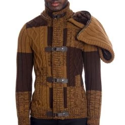 LCR Sweater - Knit - Camel And Brown - 6590 Shop All