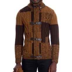 LCR Sweater - Knit - Camel And Brown - 6590 Shop All