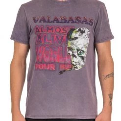 Valabasas T-Shirt - World Tour - Purple With Stones