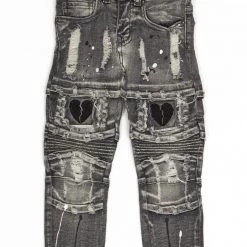 Focus Kids Jeans - Heartbreaker - Light Grey - 3201