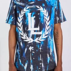 Locked & Loaded New Arrivals LNL T-Shirt - Page - Blue Paint - 104