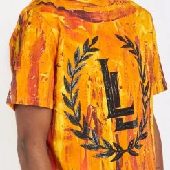 Locked & Loaded LNL T-Shirt - Page - Orange Paint - 103 New Arrivals