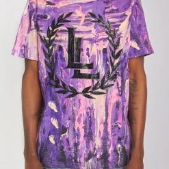 Locked & Loaded LNL T-Shirt - Page - Purple Paint - 101 New Arrivals