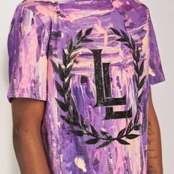 Locked & Loaded LNL T-Shirt - Page - Purple Paint - 101 New Arrivals