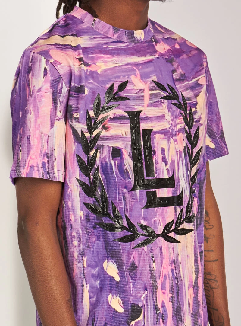 Locked & Loaded LNL T-Shirt - Page - Purple Paint - 101 New Arrivals 2 Locked & Loaded LNL T-Shirt - Page - Purple Paint - 101 New Arrivals