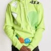 New Arrivals Politics Hoodie - Holman - Lime Multi - 301