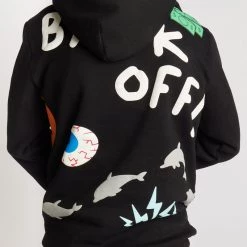 New Arrivals Politics Hoodie - Holman - Black Multi - 304