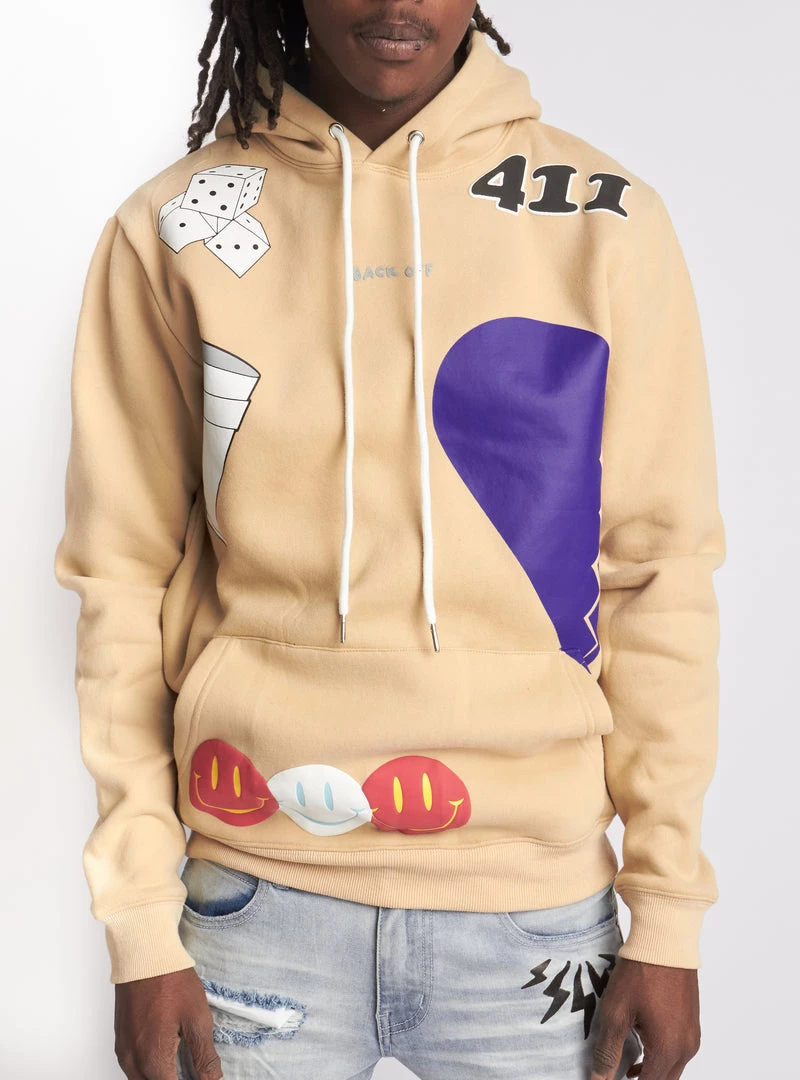 Politics Hoodie - Holman - Tan Multi - 303 New Arrivals 2 Politics Hoodie - Holman - Tan Multi - 303 New Arrivals