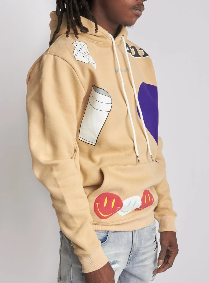 Politics Hoodie - Holman - Tan Multi - 303 New Arrivals 3 Politics Hoodie - Holman - Tan Multi - 303 New Arrivals