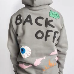 Politics Hoodie - Holman - Grey Multi - 302 New Arrivals