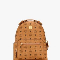 Mcm Backpack - Cognac - Base