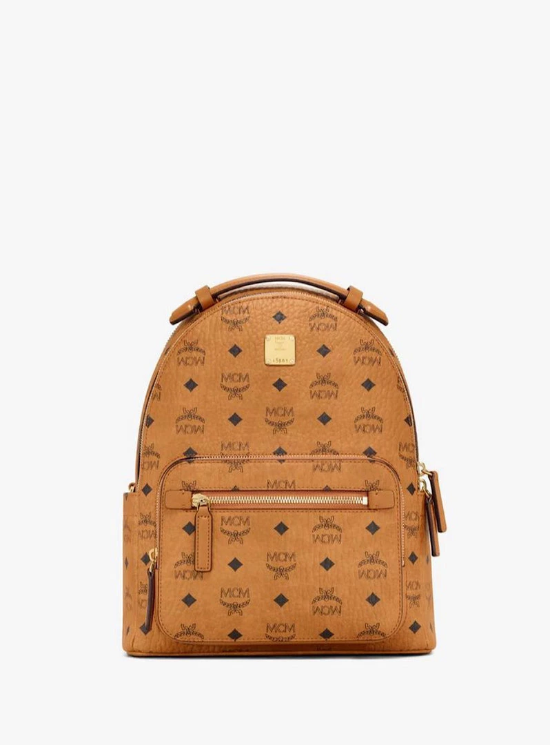 Mcm Backpack - Cognac - Base 1 Mcm Backpack - Cognac - Base